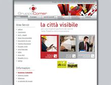 Tablet Screenshot of comerservizi.it